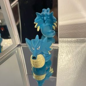 Vintage Burger King Pokémon Horsea Squirt toy made in 1999